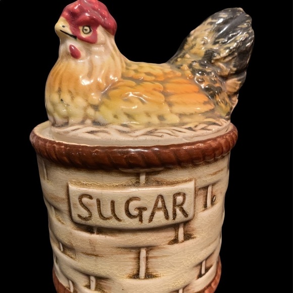 Vintage Set of 3 Tea Pot, Creamer & Sugar - Picture 5 of 9